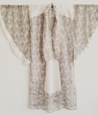 Cabane Bambou / robe kimono / silk dress